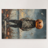 カボチャ頭の放浪者 ジグソーパズル (横)