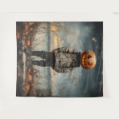 カボチャ頭の放浪者 タペストリー (正面(横))