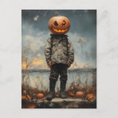 カボチャ頭の放浪者 ポストカード (正面)