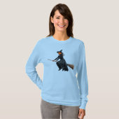 カボチャ頭の魔女 Tシャツ (正面フル)