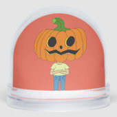 カボチャ頭チビ（小さくかわいく書いた感じ）少年 (正面)