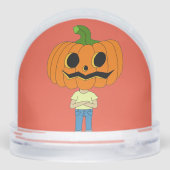 カボチャ頭チビ（小さくかわいく書いた感じ）少年 (裏面)