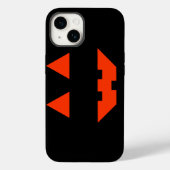 カボチャ顔 Case-Mate iPhoneケース (裏面)