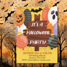 カボチャ風船ハローウィンパーティ