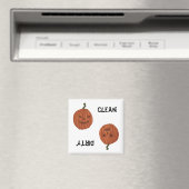 カボチャ食洗機磁石のカスタマイズ背景 マグネット (インサイチュ (食洗機))