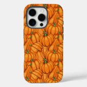 カボチャ鮮やかパッチパターン Case-Mate iPhoneケース (裏面)