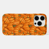 カボチャ鮮やかパッチパターン Case-Mate iPhoneケース (裏面 (横))