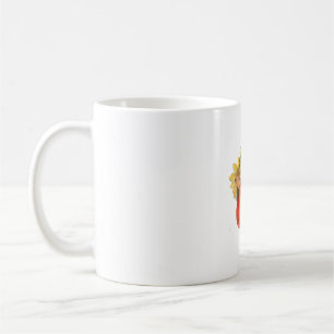 カボチャ黄色ひまわり コーヒーマグカップ