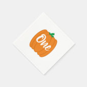 カボチャ1歳の誕生日 スタンダードカクテルナプキン (角)