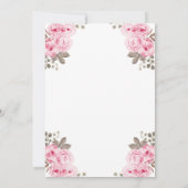 カボチャ1水色フローラ 招待状 (裏面)