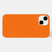カボチャ16進コードFF7518 Case-Mate iPhoneケース (裏面 (横))