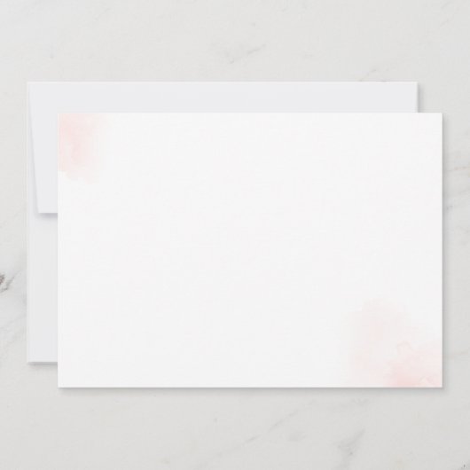 カボチャ1stバースデーオレンジフローラパーティー 招待状 (裏面)