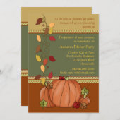 カボチャ3招待状 招待状 (正面/裏面)