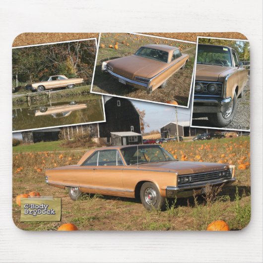 カボチャ66 マウスパッド (正面)