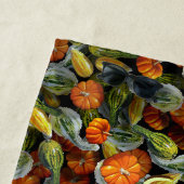 カボチャ、カボチャ秋の収穫ビーチタオル ビーチタオル (インサイチュ)