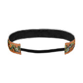 カボチャ、カボチャ秋の収穫ヘッドバンド アスレチックヘッドバンド (裏面)