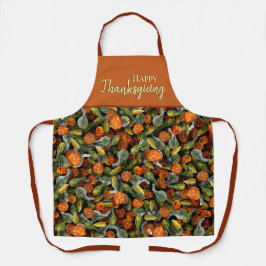 カボチャ、カボチャ秋の収穫前掛 エプロン