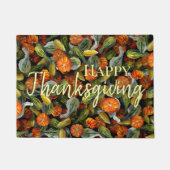 カボチャ、カボチャ秋の収穫様式 ドアマット (正面)