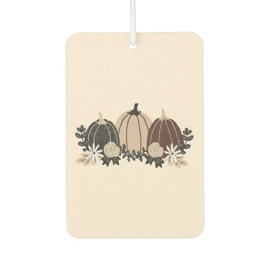 カボチャ カーエアーフレッシュナー (正面)