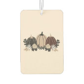 カボチャ カーエアーフレッシュナー (裏面)