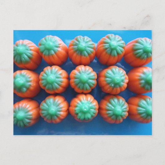 カボチャ・キャンディ・コーン・ギフト ポストカード (正面)