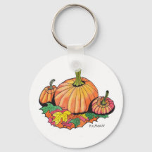 カボチャ，キーチェーン