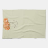 カボチャ「ギャザー」 キッチンタオル (横)