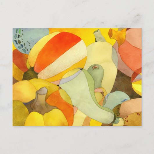 カボチャ&グルズキッチンレシピ ポストカード (正面)