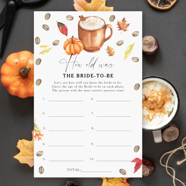 カボチャ・コーヒー花嫁の年齢は何歳だった (クリエイターアップロード済み)