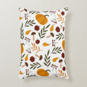 カボチャ、ザクロ、梨 アクセントクッション (正面(垂直))