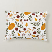カボチャ、ザクロ、梨 アクセントクッション (裏面)