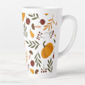 カボチャ、ザクロ、梨 カフェラテマグ (右)