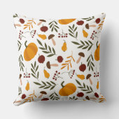 カボチャ、ザクロ、梨 クッション (裏面)