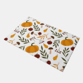 カボチャ、ザクロ、梨 ドアマット (アングル)