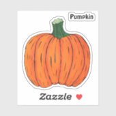 カボチャ シール (シート)