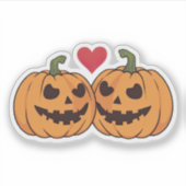 カボチャ シール (正面)
