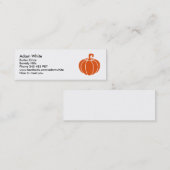 カボチャ スキニー名刺 (正面/裏面)