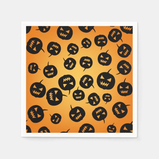カボチャ スタンダードカクテルナプキン (正面)