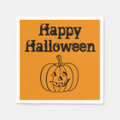 カボチャ スタンダードカクテルナプキン (正面)