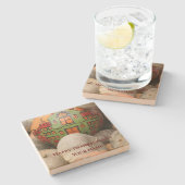 カボチャ ストーンコースター (横)