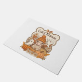 カボチャ – ハイランドカウカ幽霊ハロウィーン ドアマット (アングル)