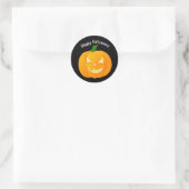 カボチャ ハッピーハロウィン 封筒 シール (バッグ)