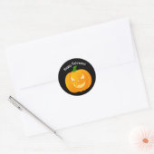 カボチャ ハッピーハロウィン 封筒 シール (封筒)
