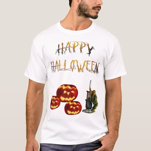 カボチャ ハロウィン Tシャツ (正面)