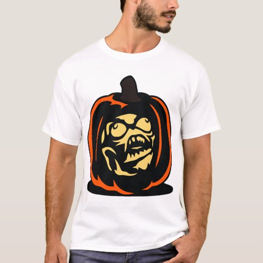 カボチャ ハロウィン Tシャツ (正面)
