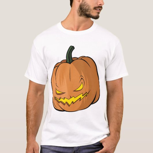 カボチャ ハロウィン Tシャツ (正面)