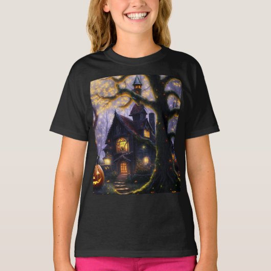 カボチャ/ハロウィーン/秋/秋Tシャツ Tシャツ (正面)