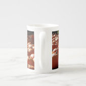 カボチャ・パッチ秋の収穫写真 ボーンチャイナマグカップ (裏面)