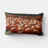 カボチャ・パッチ秋の収穫写真 ランバークッション (裏面)