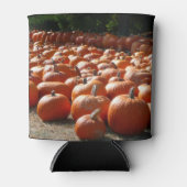 カボチャ・パッチ秋の収穫写真 缶クーラー (正面)